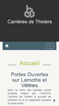 Mobile Screenshot of carrieres-thiviers.fr